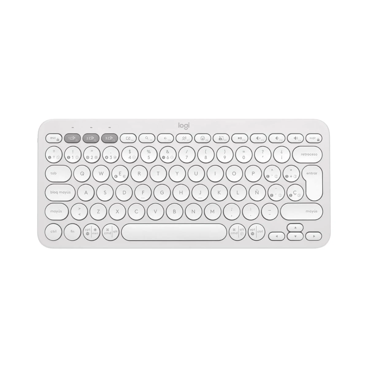 Teclado Bluetooth Logitech Pebble Keys 2 K380s